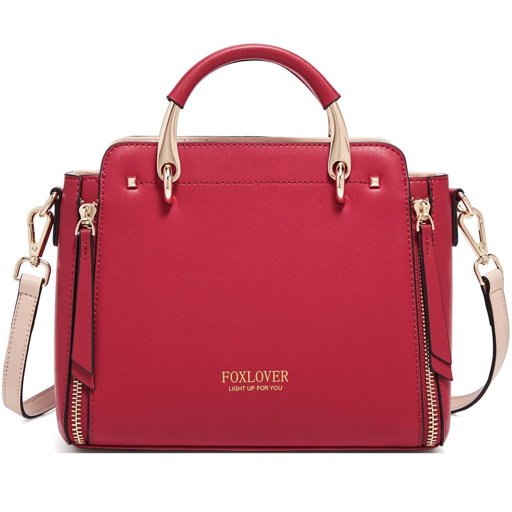 4223 Leather Purses and Handbags Shoulder Bag Top Handle Satchel Purse Tote
